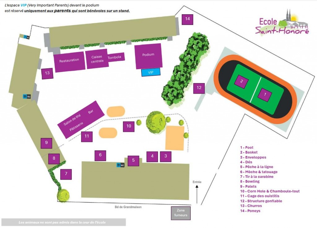 Plan kermesse